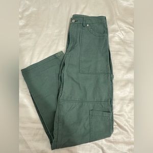 Green cargo pants from forever 21